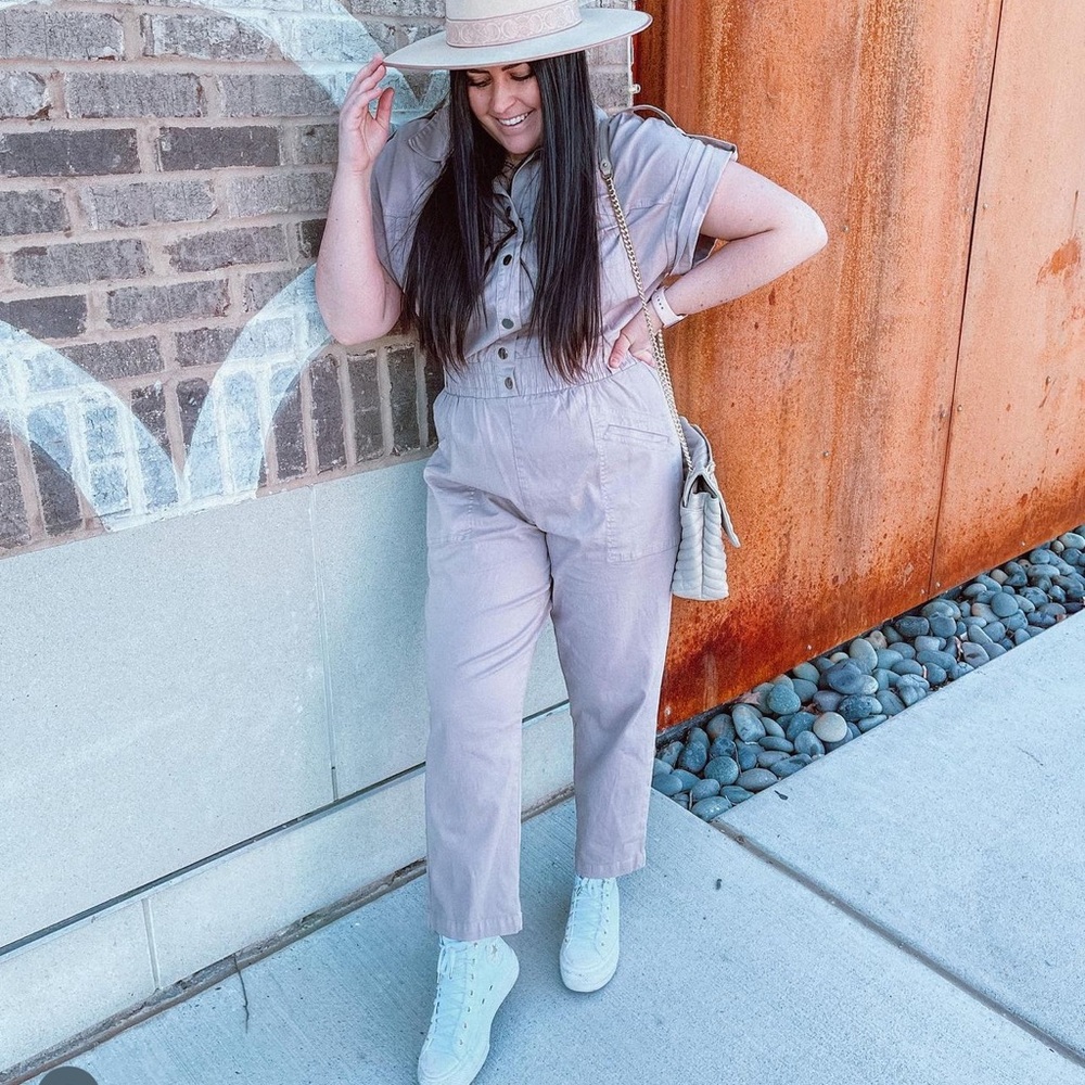 Mauve jumpsuit